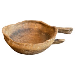 Antique Teak Wood Bowl from Sulawesi