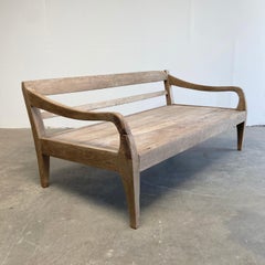 Antikes Teakholz Outdoor Indoor Daybed