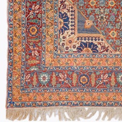 Antique Tebriz Rug - Late 19th Century