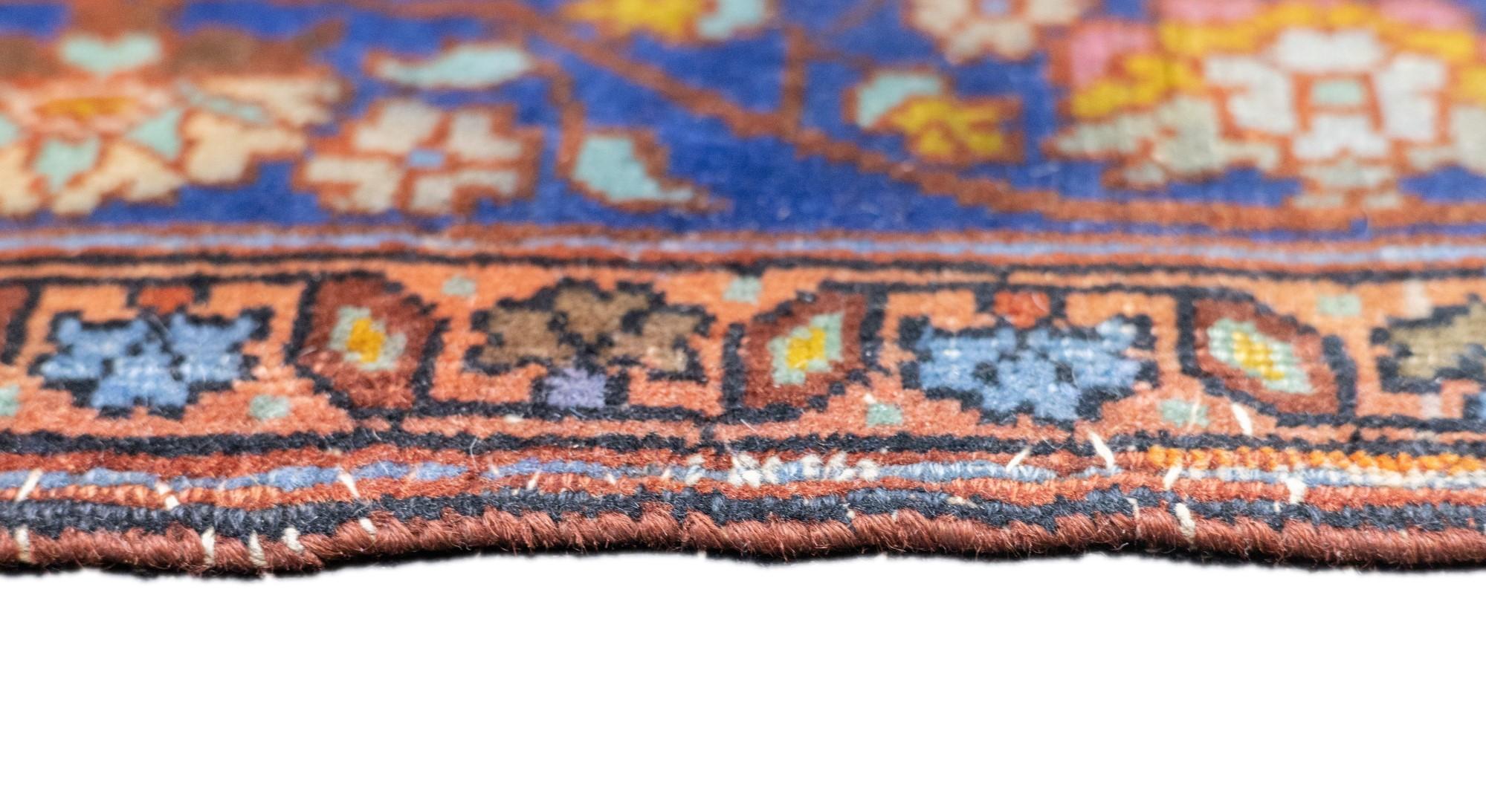 Antique Tehran Rug 3'7'' x 5'7'' For Sale 1