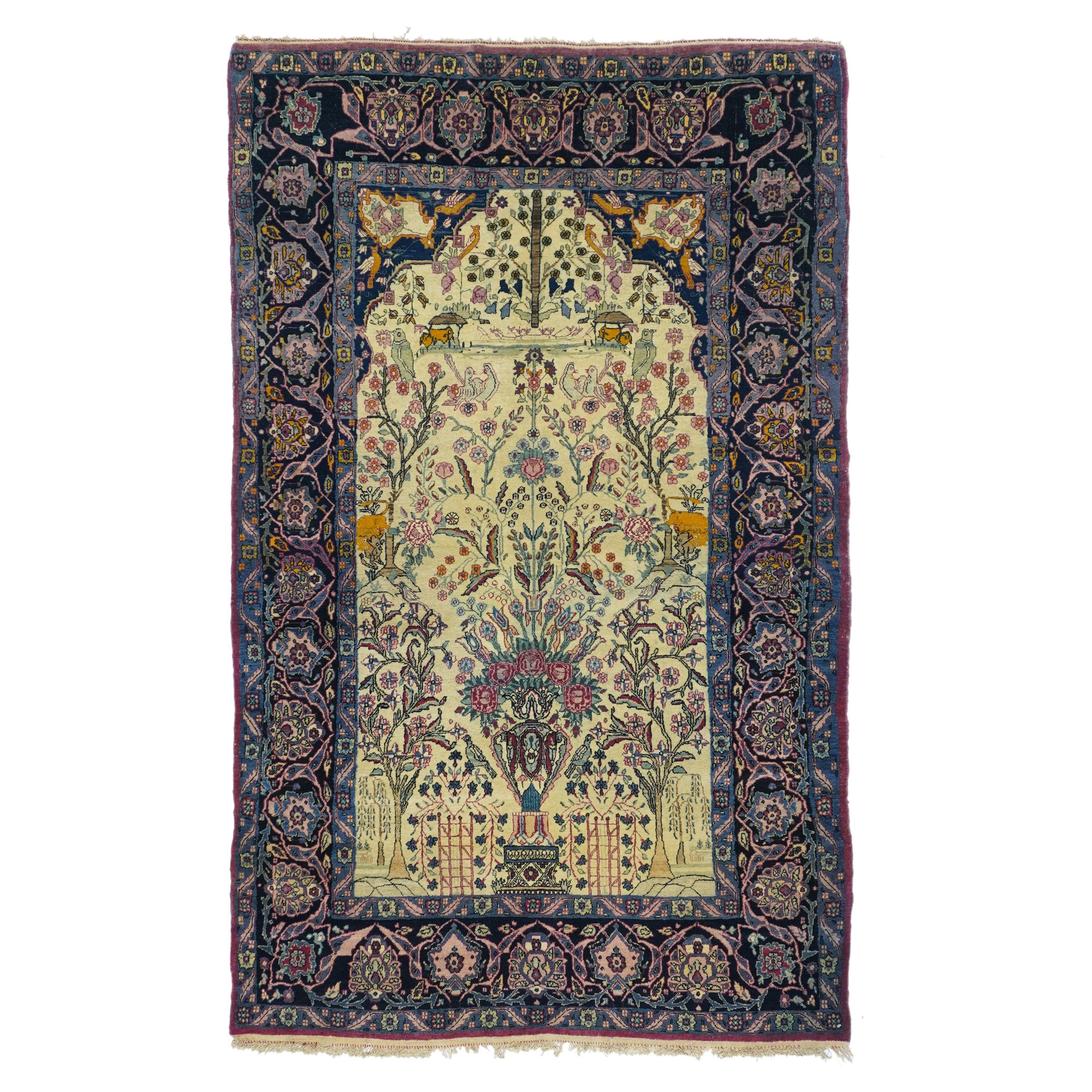 Tappeto Tehran antico 4'4'' x 7'0''