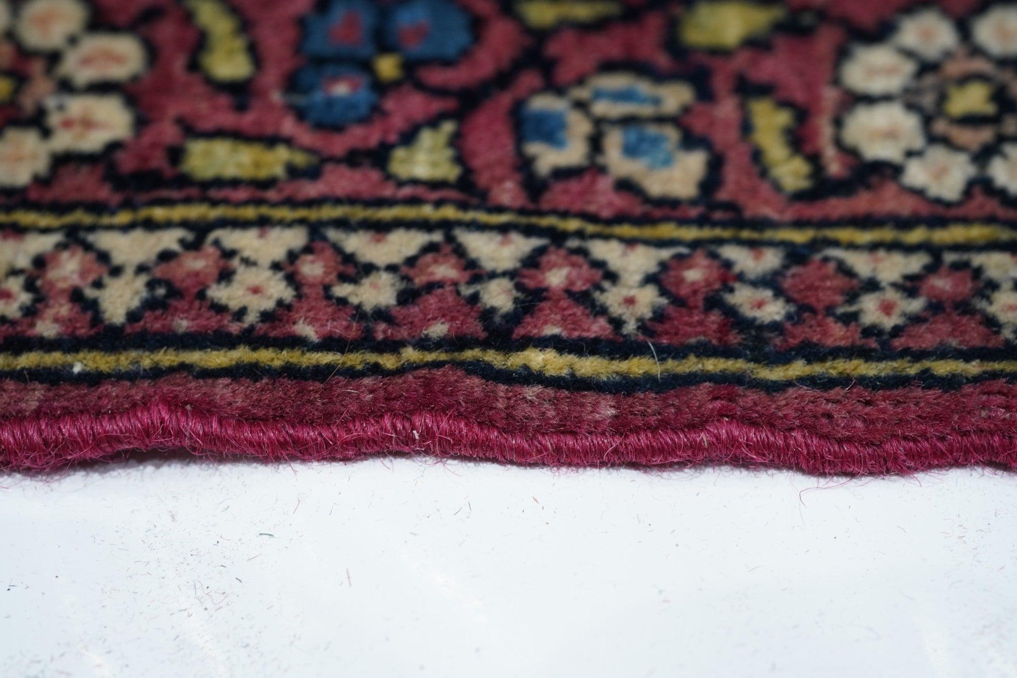 Persian Antique Tehran Rug 4'4'' x 7'2'' For Sale