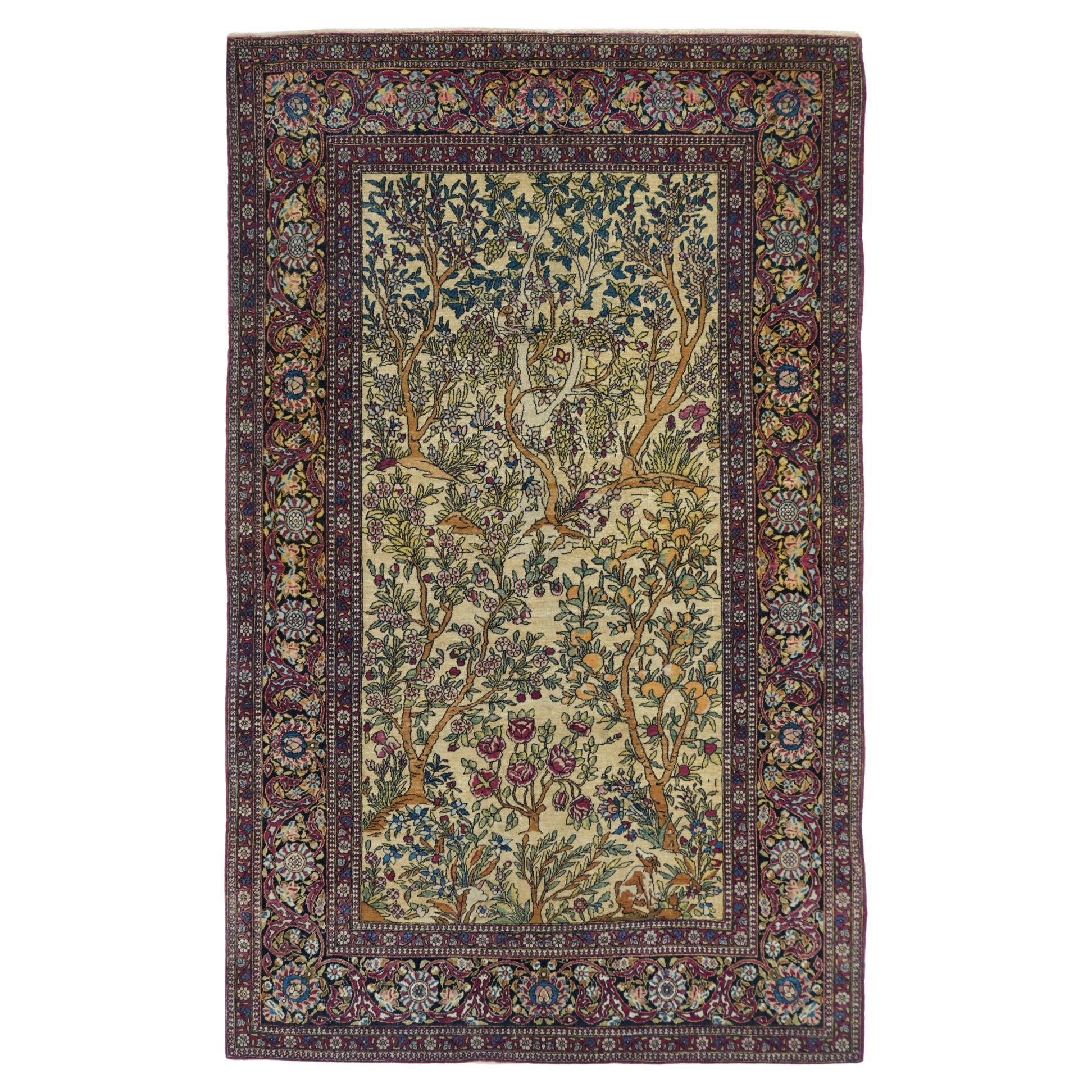Alfombra Teherán Antigua 4'4'' x 7'2''