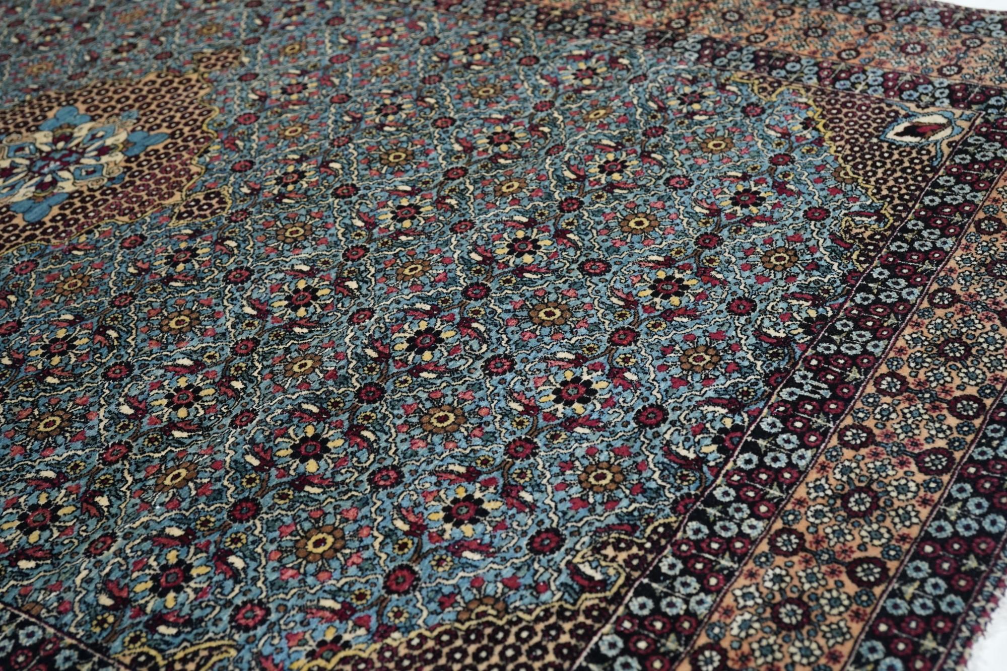 Antiker Teheran-Teppich (Frühes 20. Jahrhundert) im Angebot