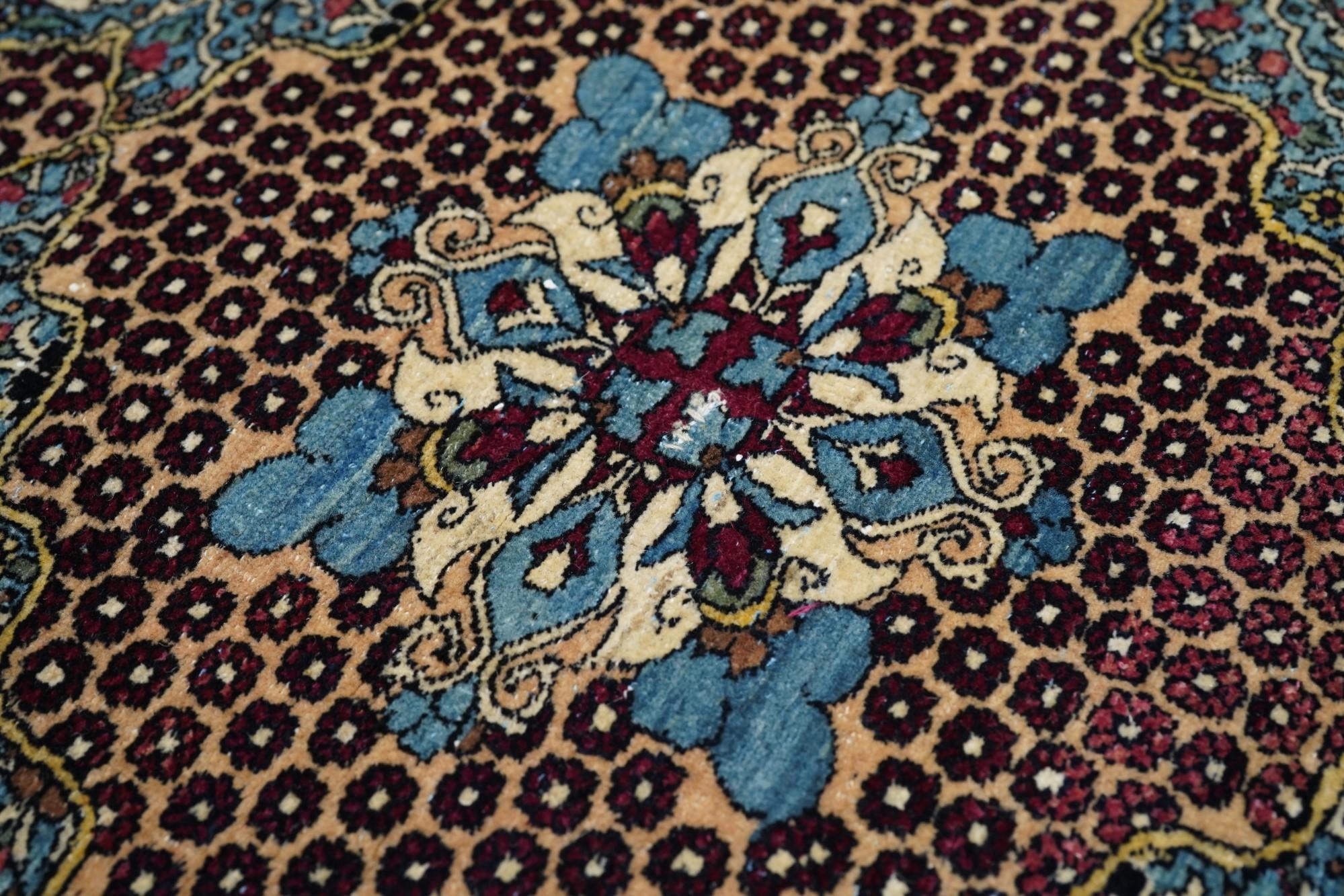 Wool Antique Tehran Rug For Sale