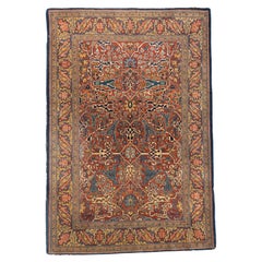 Antique Tehran Rug 4'7'' x 6'10''