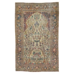 Antique Tehran Rug 4'7'' x 7'3''
