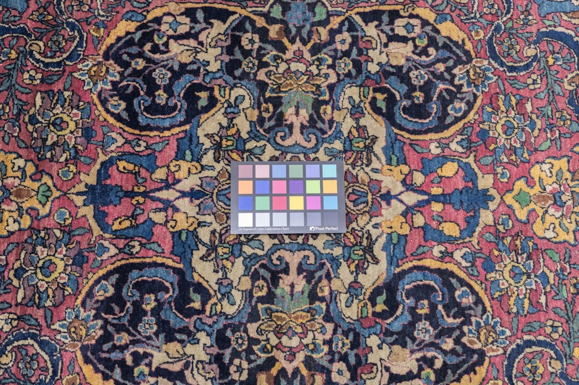 Antique Tehran Rug 4'8'' x 6'10'' For Sale 3