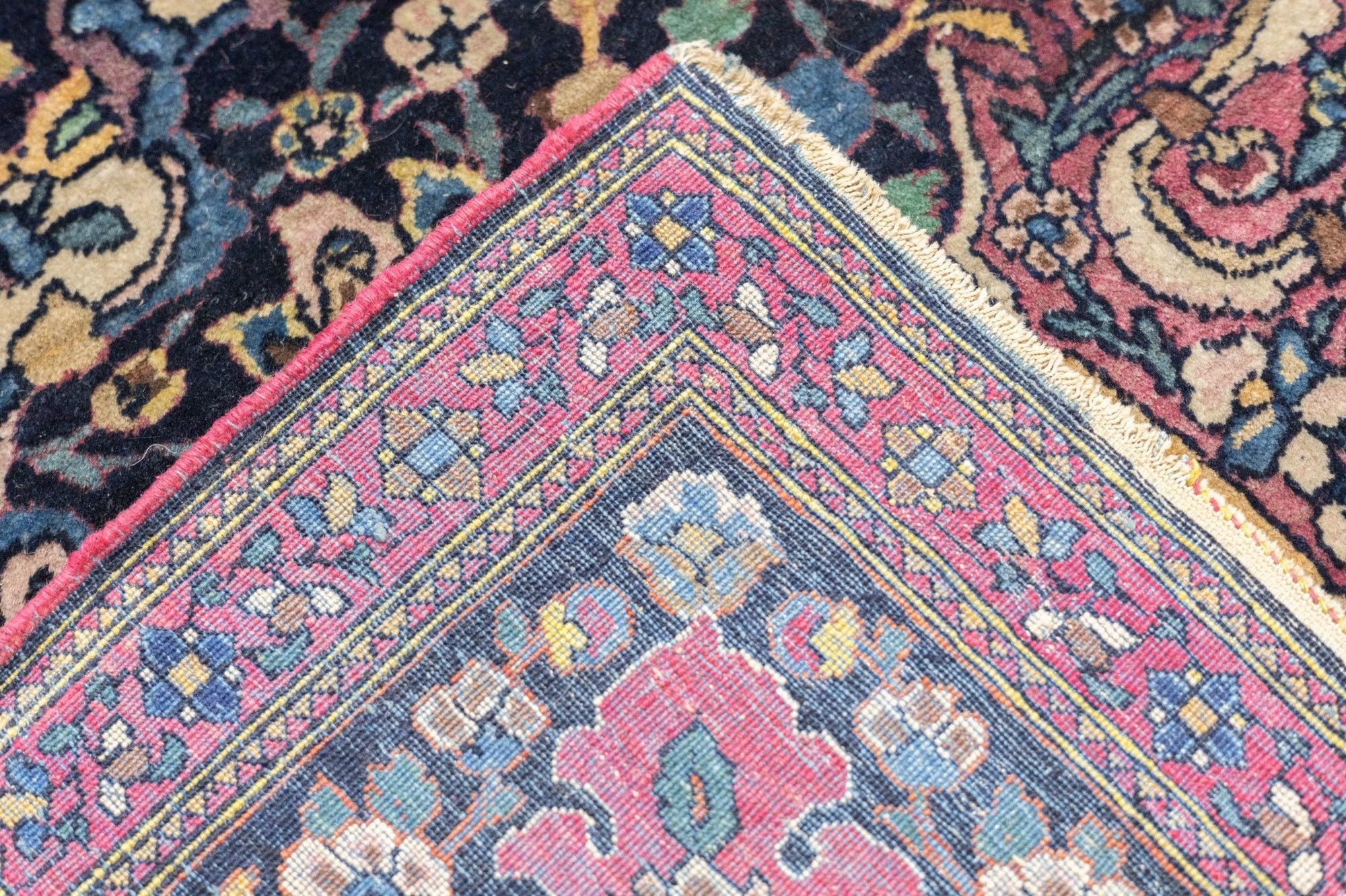 Antique Tehran Rug 4'8'' x 6'10'' For Sale 5