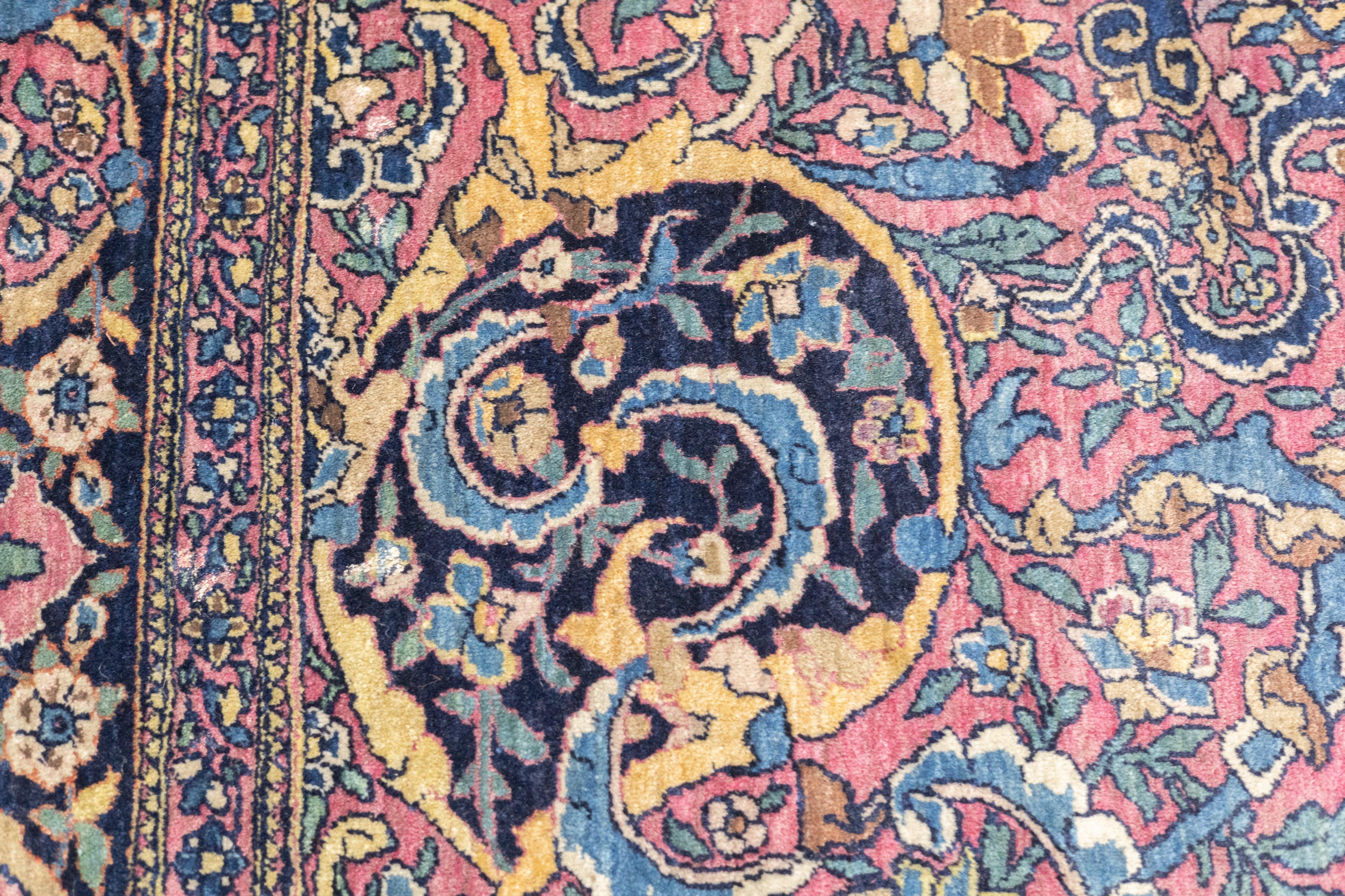 Antique Tehran Rug 4'8'' x 6'10'' For Sale 1