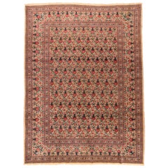 Antique Tehran Zele Sultan Rug 8'6'' x 11'9''