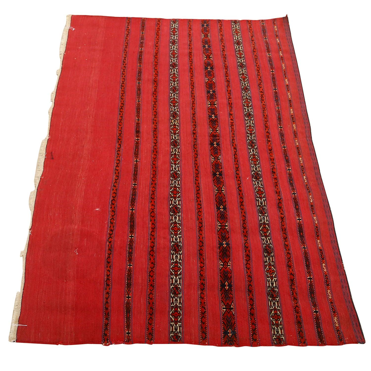 Caucasien Tapis Tekeh ancien - Taille : 4'5 x 2'8 en vente