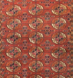 Antique Tekke Bokhara Rug Carpet, circa 1890