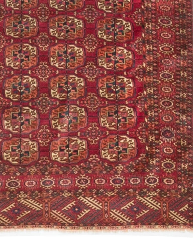 Antique Tekke Bokhara Rug, circa 1890 4' x 4'10 For Sale at 1stDibs