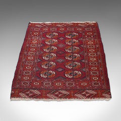 Antique Tekke Bokhara Rug, Middle Eastern, Nomadic, Turkoman, Carpet, circa 1900