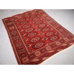 Antique Tekke or Saryk Turkmen Rug
