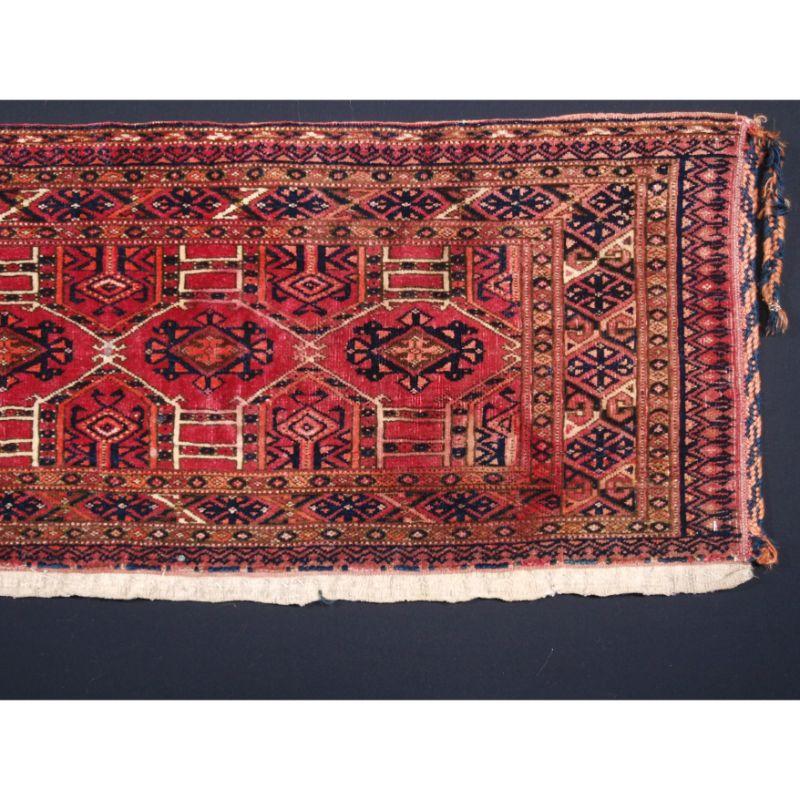 19th Century Antique Tekke or Saryk Turkmen Torba with The Kejebe Design, circa 1900 For Sale