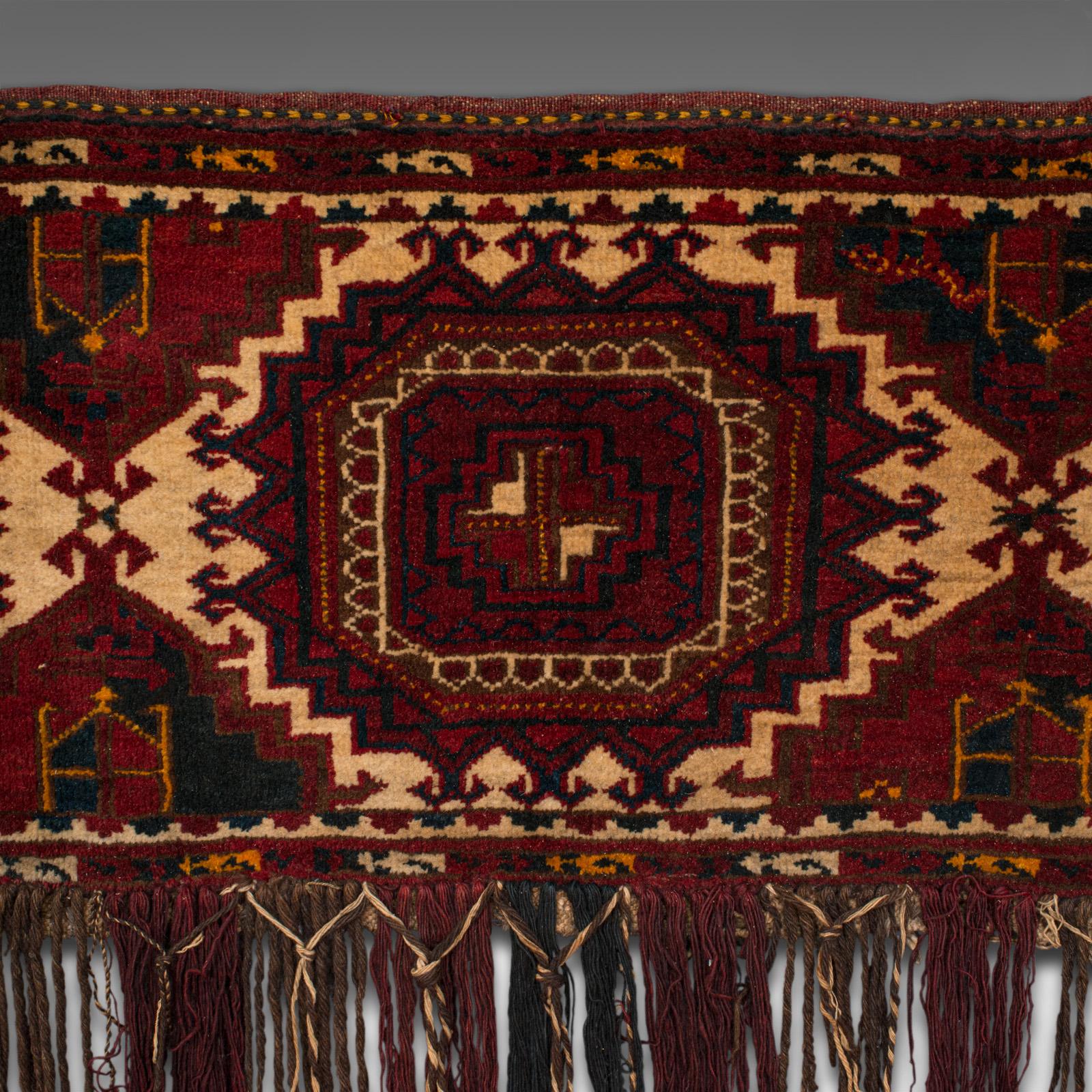 19th Century Antique Tekke Torba, Caucasian, Woven, Tent Bag, Decorative Wall Covering, 1900 For Sale