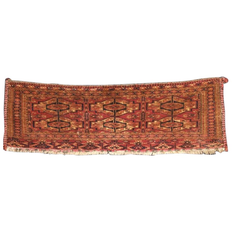 Antike Tekke Turkmen 6 Gul Torba im Angebot