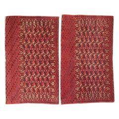 Antique Tekke Turkmen Chuval with 'Aina' Guls