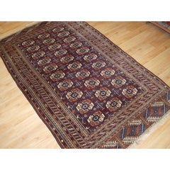 Antique Tekke Turkmen ‘Dip Khali’ Rug R-1577
