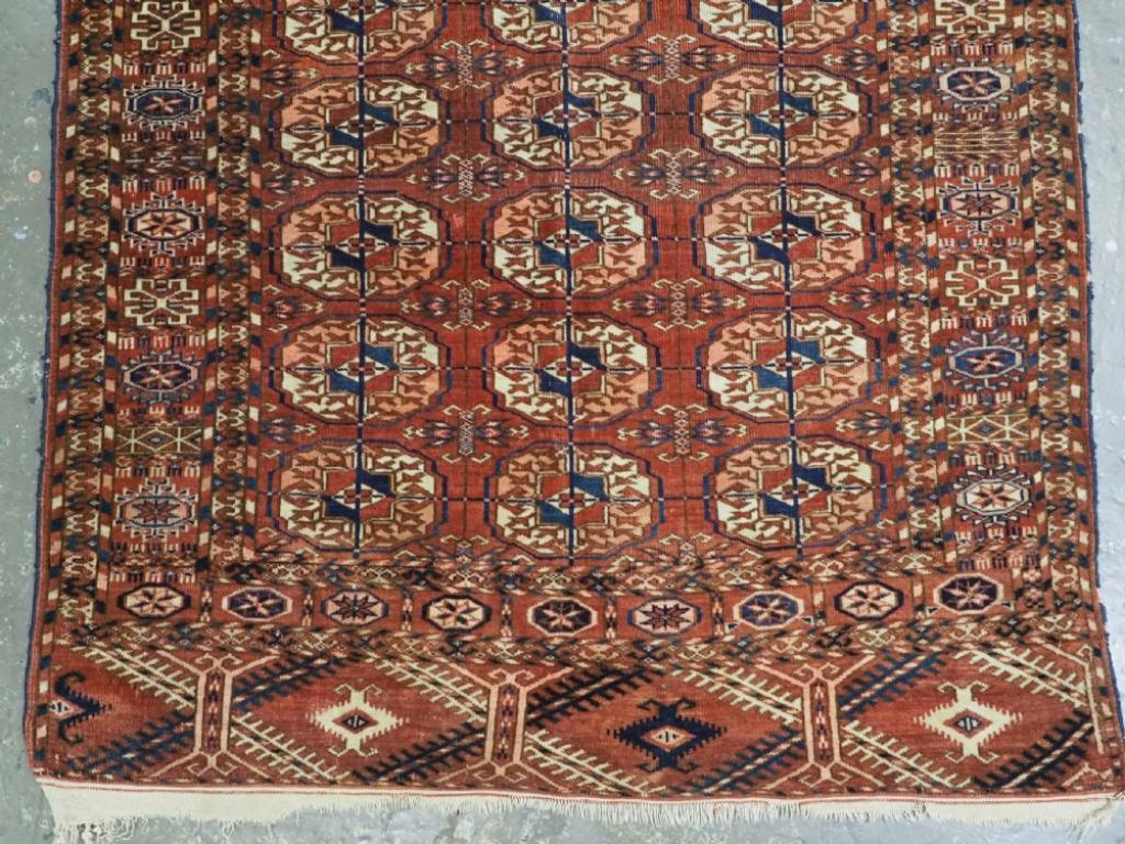 19th Century Antique Tekke Turkmen Dowry Rug, Circa 1880 Or Earlier