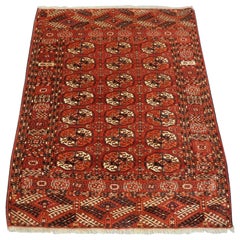 Antique Tekke Turkmen Dowry Rug