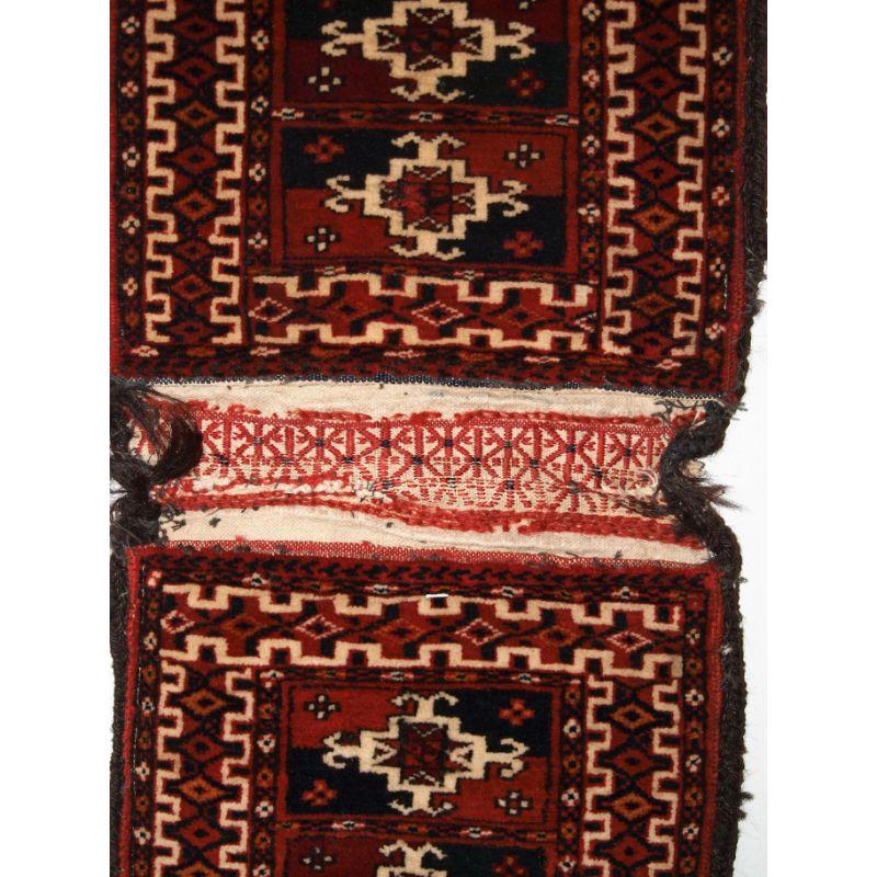 19th Century Antique Tekke Turkmen Khorjin 'Saddle Bag' For Sale