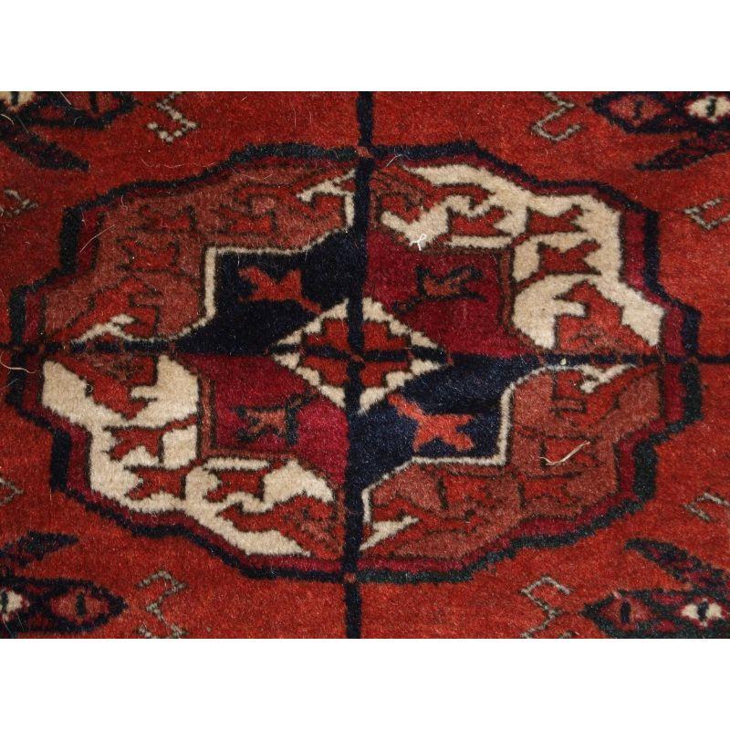 Antique Tekke Turkmen Main Carpet, circa 1900 In Excellent Condition For Sale In Moreton-In-Marsh, GB