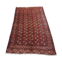 Tapis turc Tekke de petite taille, vers 1900