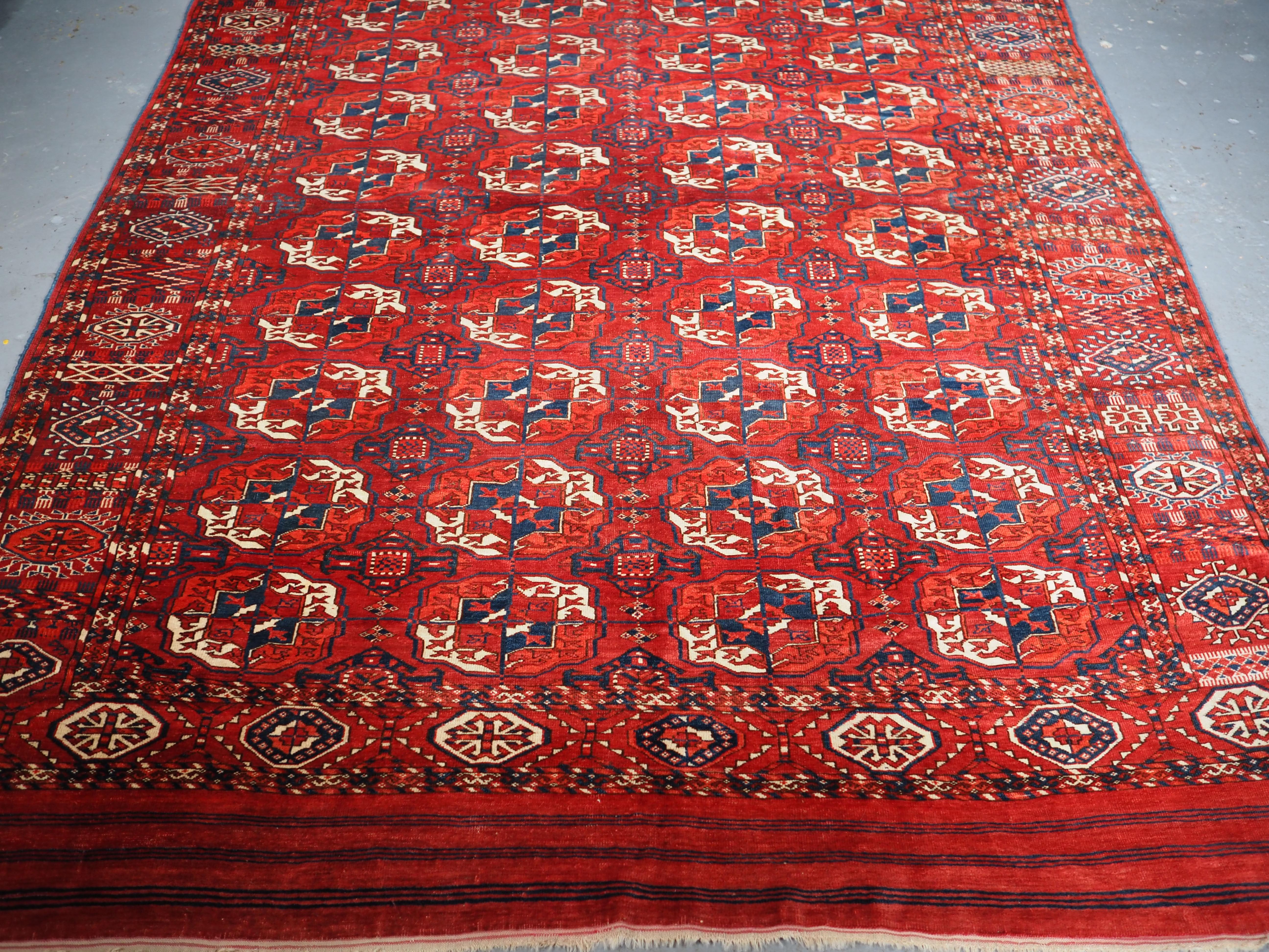 antique tekke rug