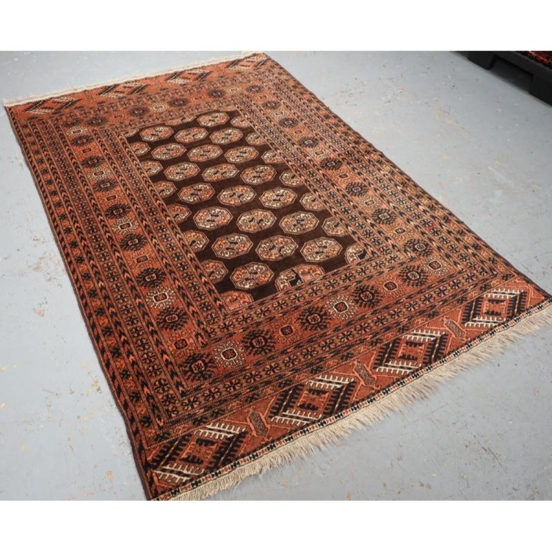 Antique Tekke Turkmen Rug Of Unusual Design And Colour, Circa 1920 For ...
