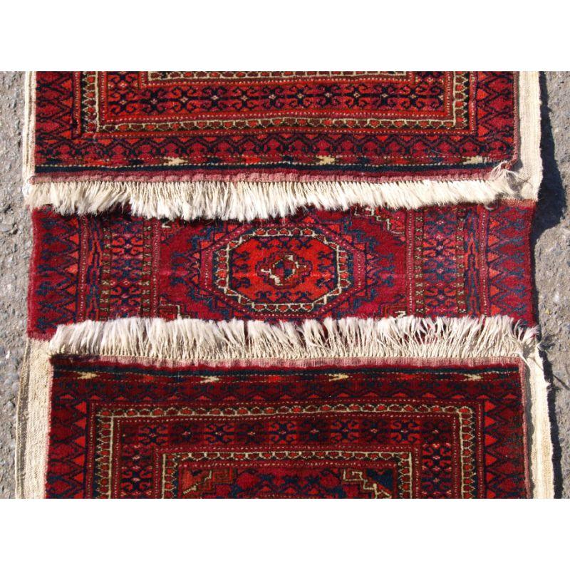 19th Century Antique Tekke Turkmen Saddle Bag For Sale