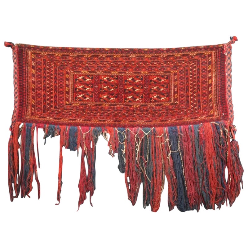 Antike türkische Tekke-Torba, Originalzustand, gute Farbe, um 1900