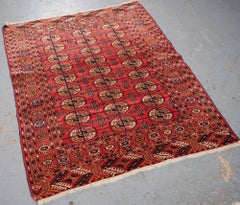 Antique Tekke Turkmen Wedding Dowry Rug, Circa 1900