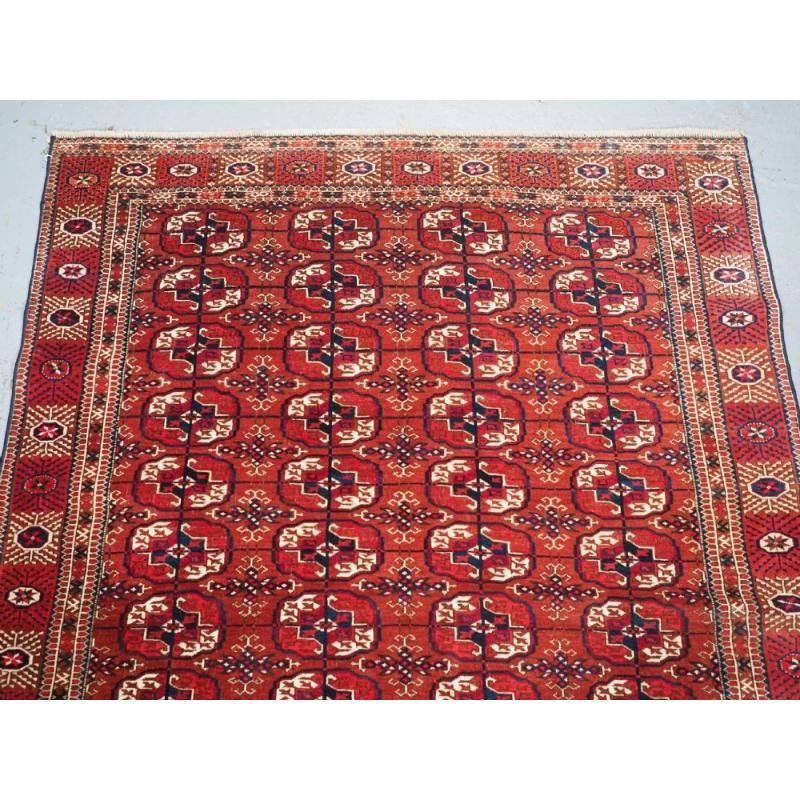 Turkmeno Antico tappeto Tekke Turkmen 'Dote di nozze', CIRCA 1900 in vendita