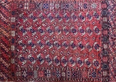 Antique Tekke Turkoman Carpet, AS IS