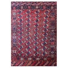 Antique Tekke Turkoman Carpet, AS IS