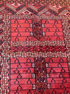 Antique Tekke Turkoman Ensi (Tent Door Rug)