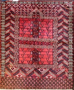 Antique Tekke Turkoman Ensi (Tent Door Rug)