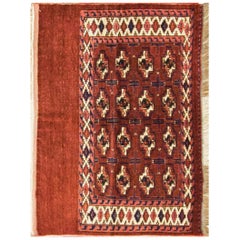 Tapis Tekke Turkomen ancien, vers les années 1900