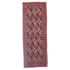 Antike Tekkee Turkmen Teppich 1'4" x 3'5
