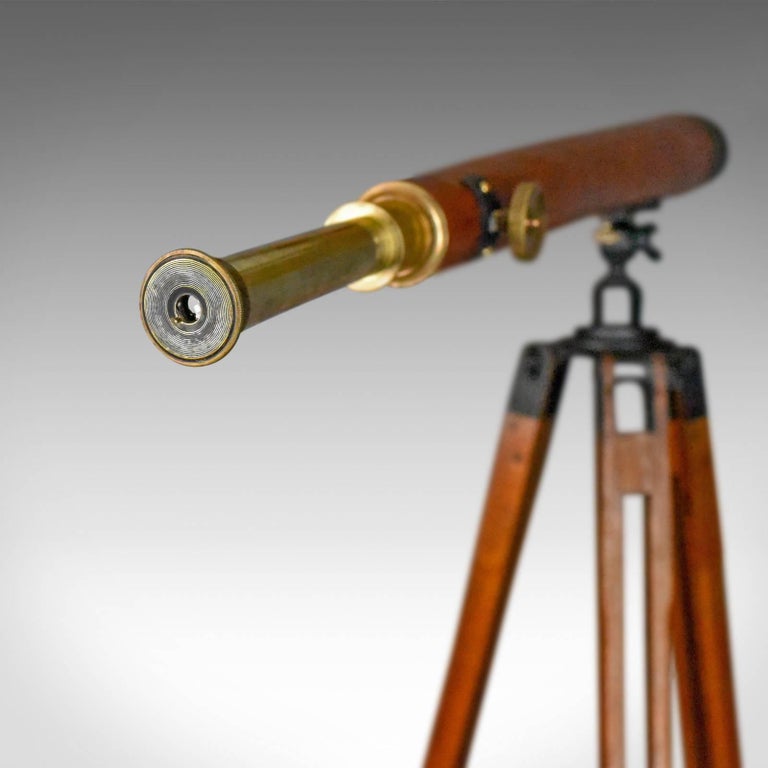 Antique Telescope, Tripod, Refractor, Terrestrial Astronomical T Cooke
