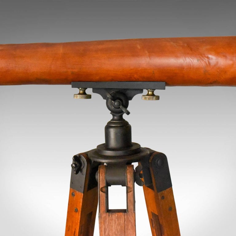 Antique Telescope, Tripod, Refractor, Terrestrial Astronomical T Cooke