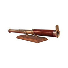 Antique Telescope, 2 Draw Refractor, English, Georgian, 18th Century, circa 1800