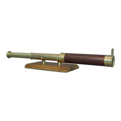 Antique Telescope, 2 Draw Refractor, Terrestrial, Astronomical, English, circa 1810