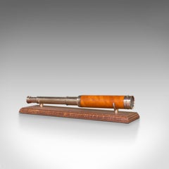 Antique Telescope, 3 Draw Refractor, English, Georgian, Lincoln of London, 1770