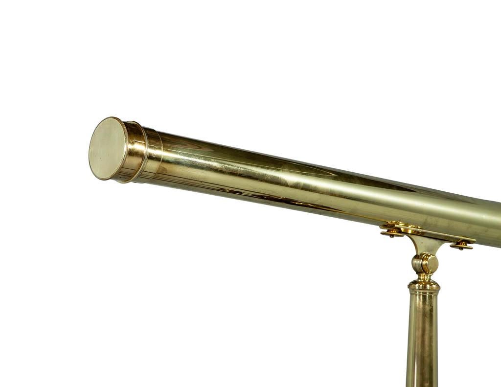 Français Télescope ancien de A. Bardou Paris