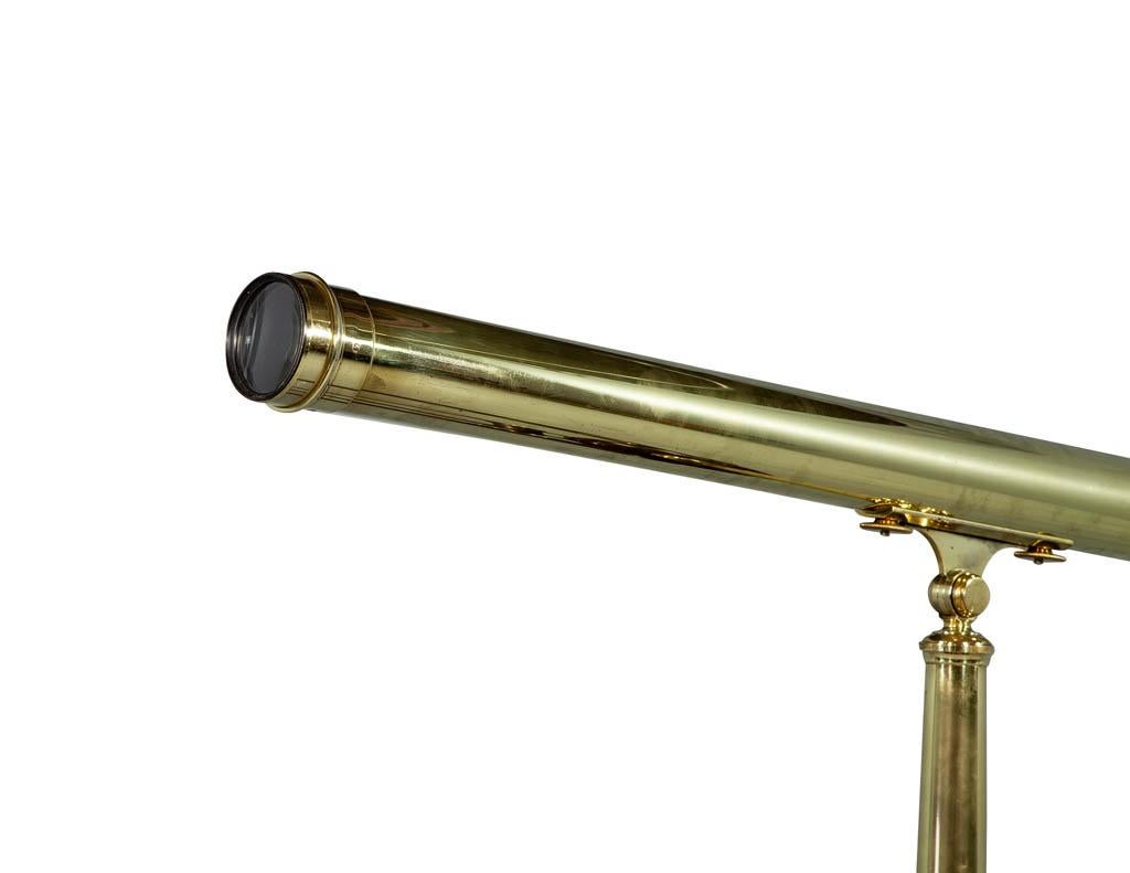 Télescope ancien de A. Bardou Paris Bon état à North York, ON