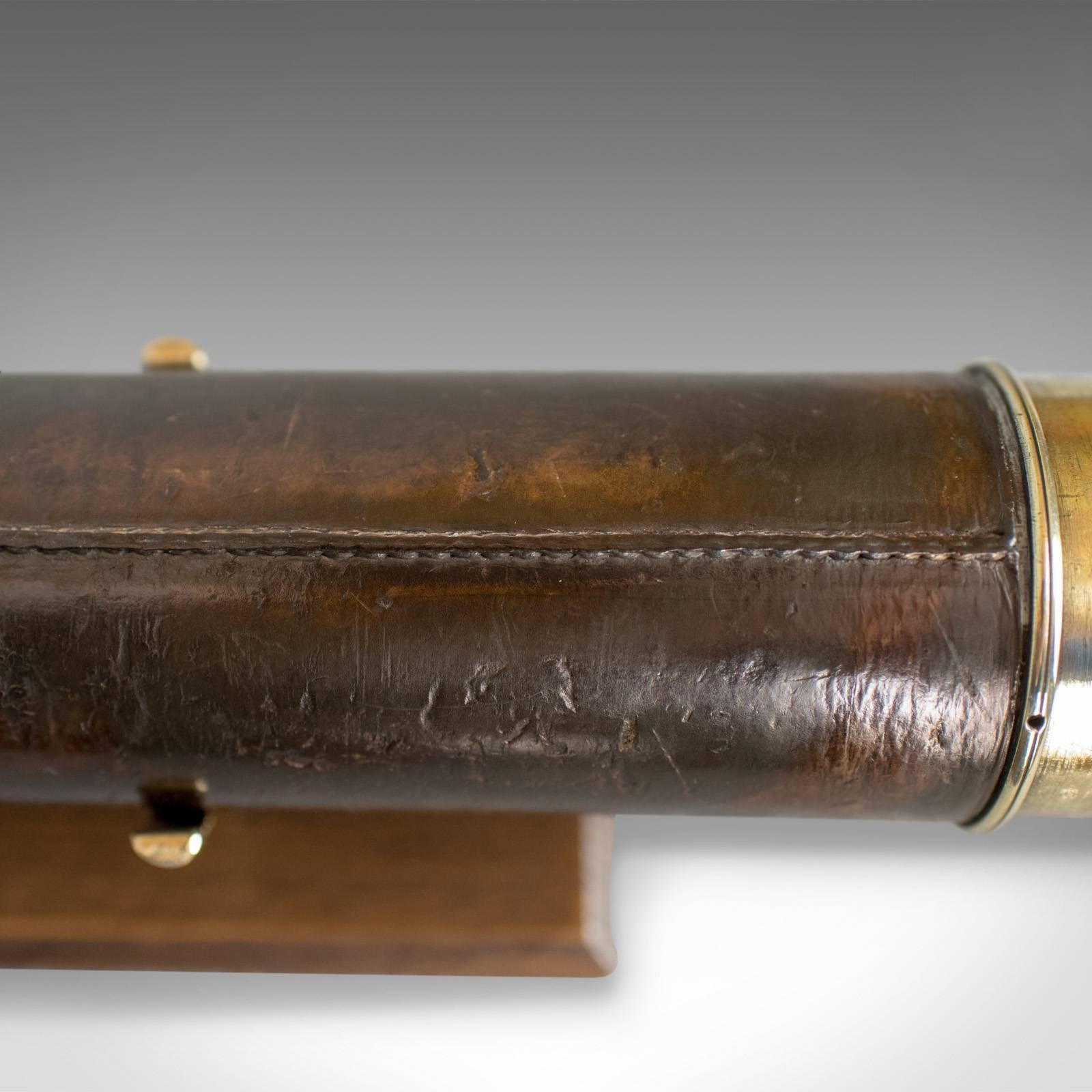 English Antique Telescope, Dollond 'Day or Night' Terrestrial, Astronomical, circa 1850